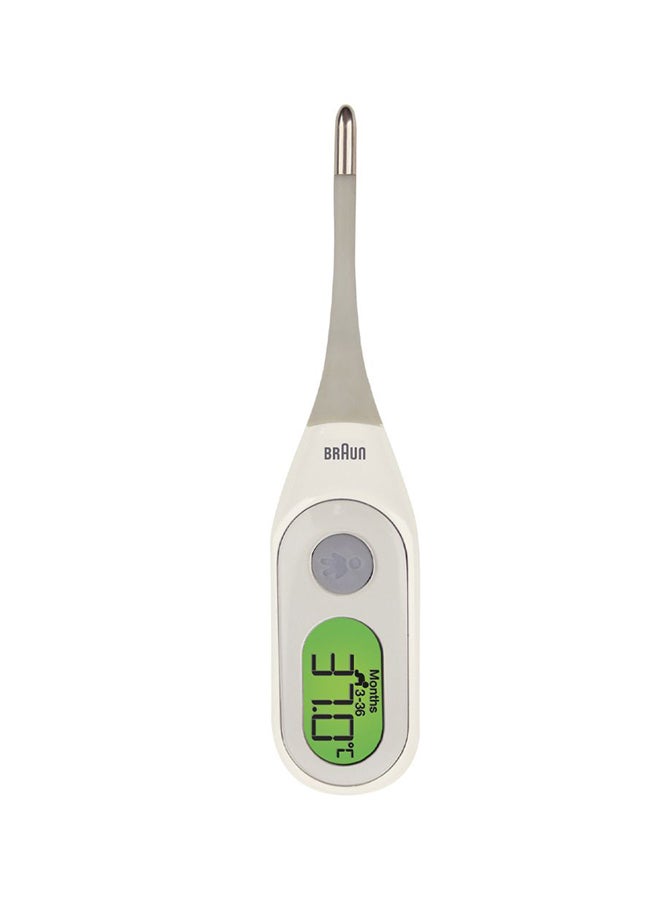 Highly Accurate Digital Age Precision Thermometer With Fever Alarm Color Coded LCD