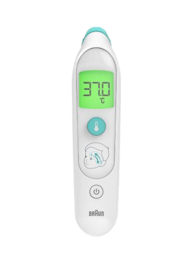 BST 200 TempleSwipe Forehead Thermometer, White.