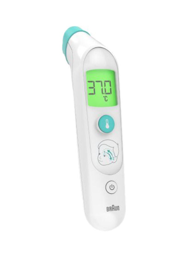 BST 200 TempleSwipe Forehead Thermometer, White.