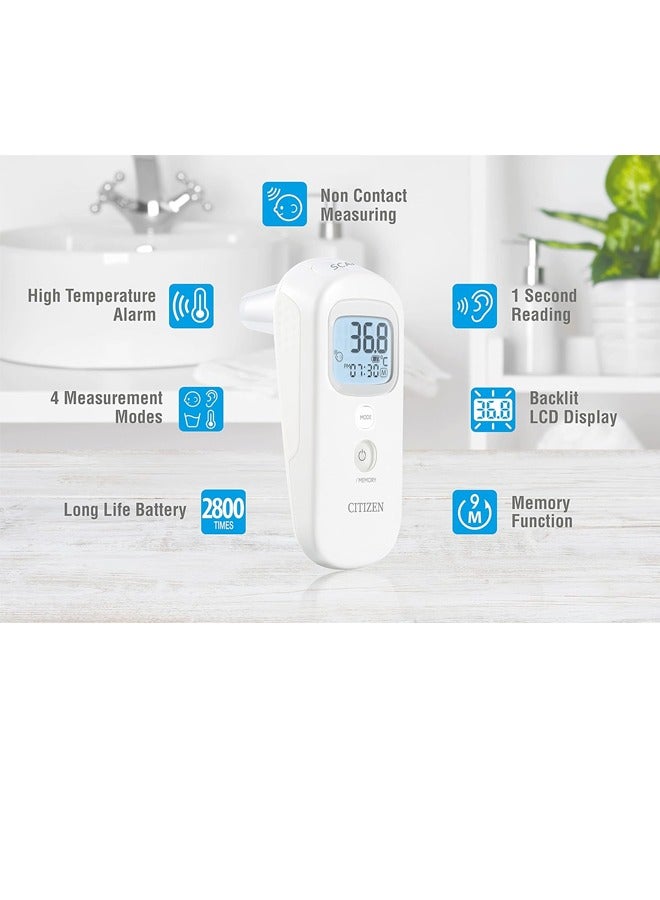 Digital Contactless Thermometer Ear and Forehead CTD711