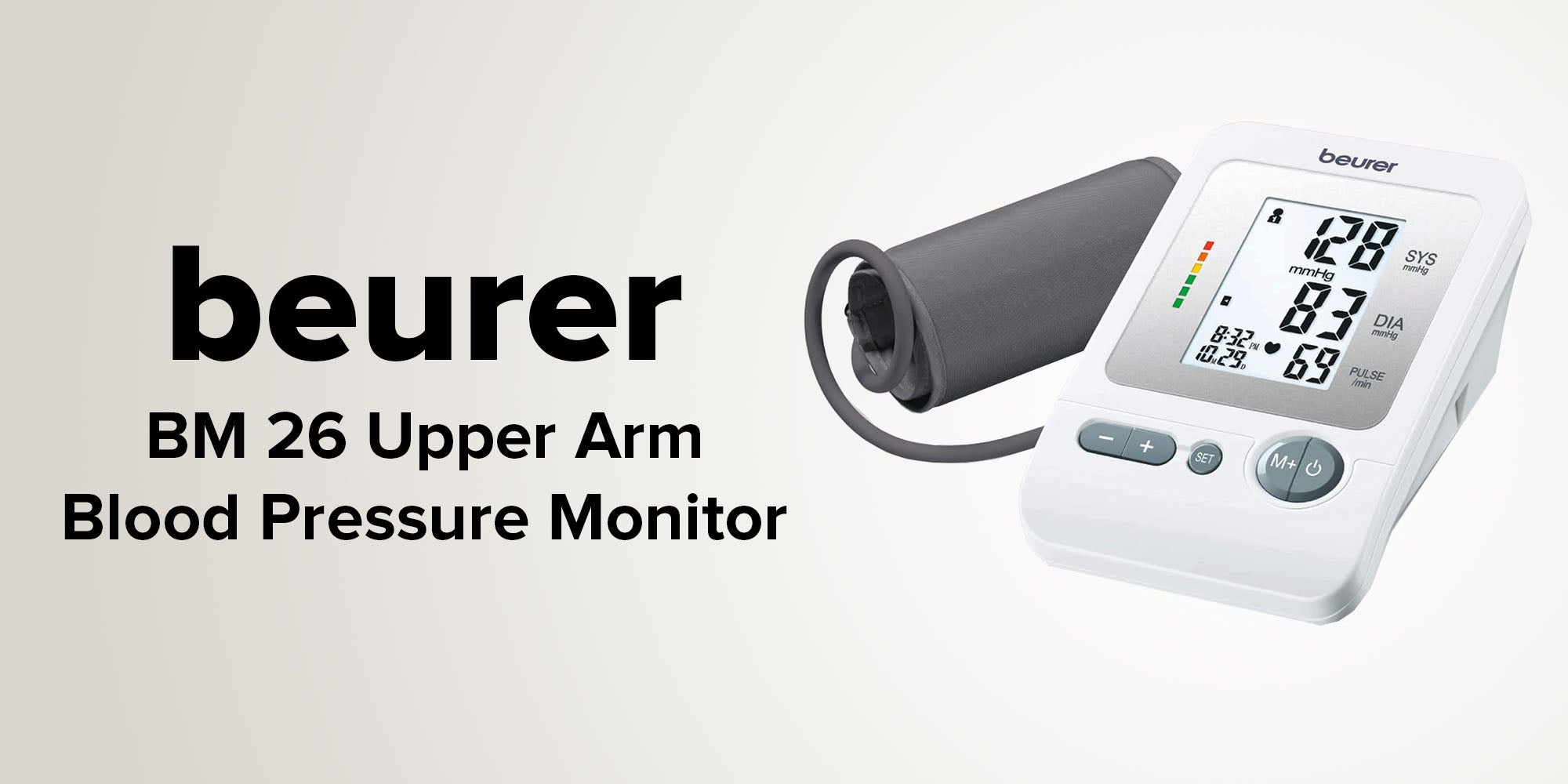 BM 26 Upper Arm Blood Pressure Monitor