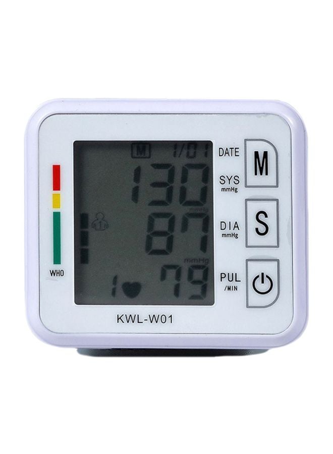 Portable Automatic Digital LCD Display Wrist Phygmomanometer