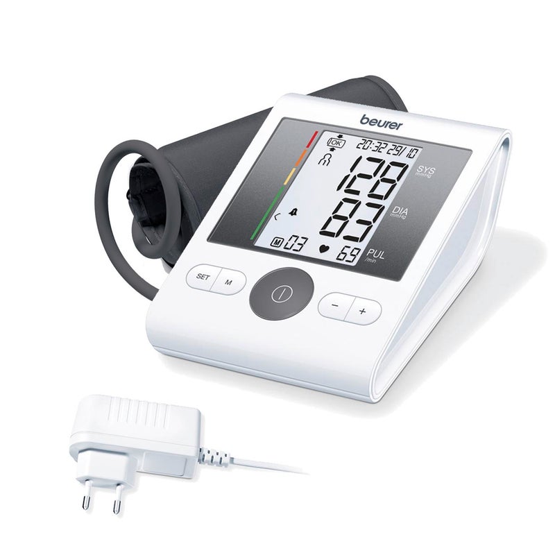 Bm 28 Upper Arm Blood Pressure Monitor + Adapter