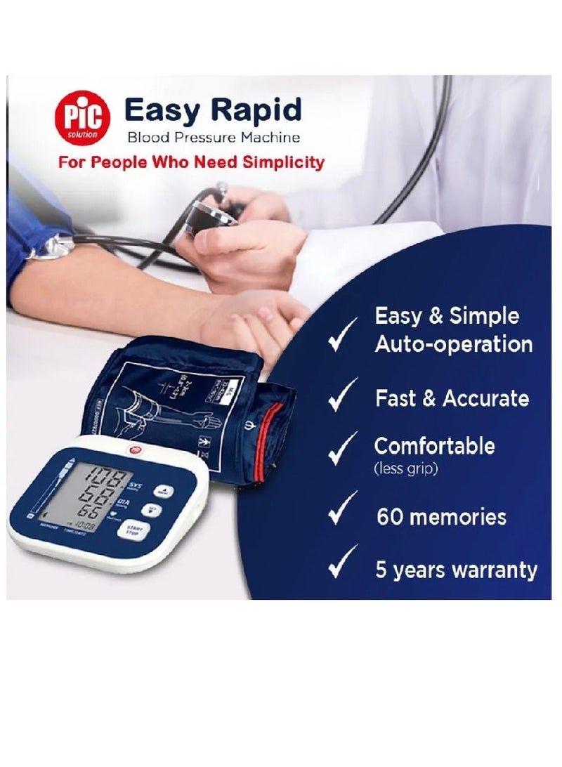 Lite rapid automatic electric cuff blood pressure monitor