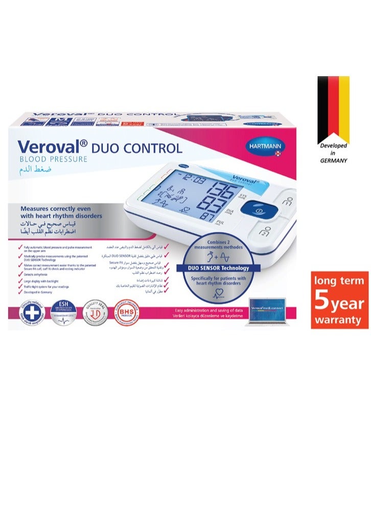 Veroval Duo Control Blood Pressure Monitor Large Cuff