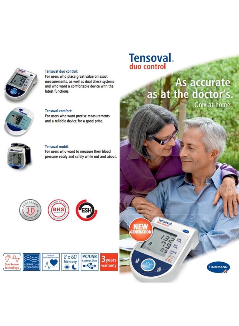 Tensoval Duo Control Blood Pressure Monitor Medium -Htc.9002213B.A