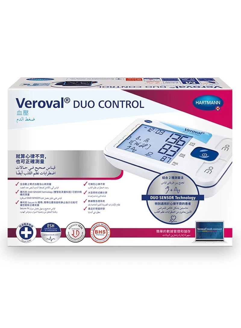 Veroval Duo Control Blood Pressure Monitor 1 Pc