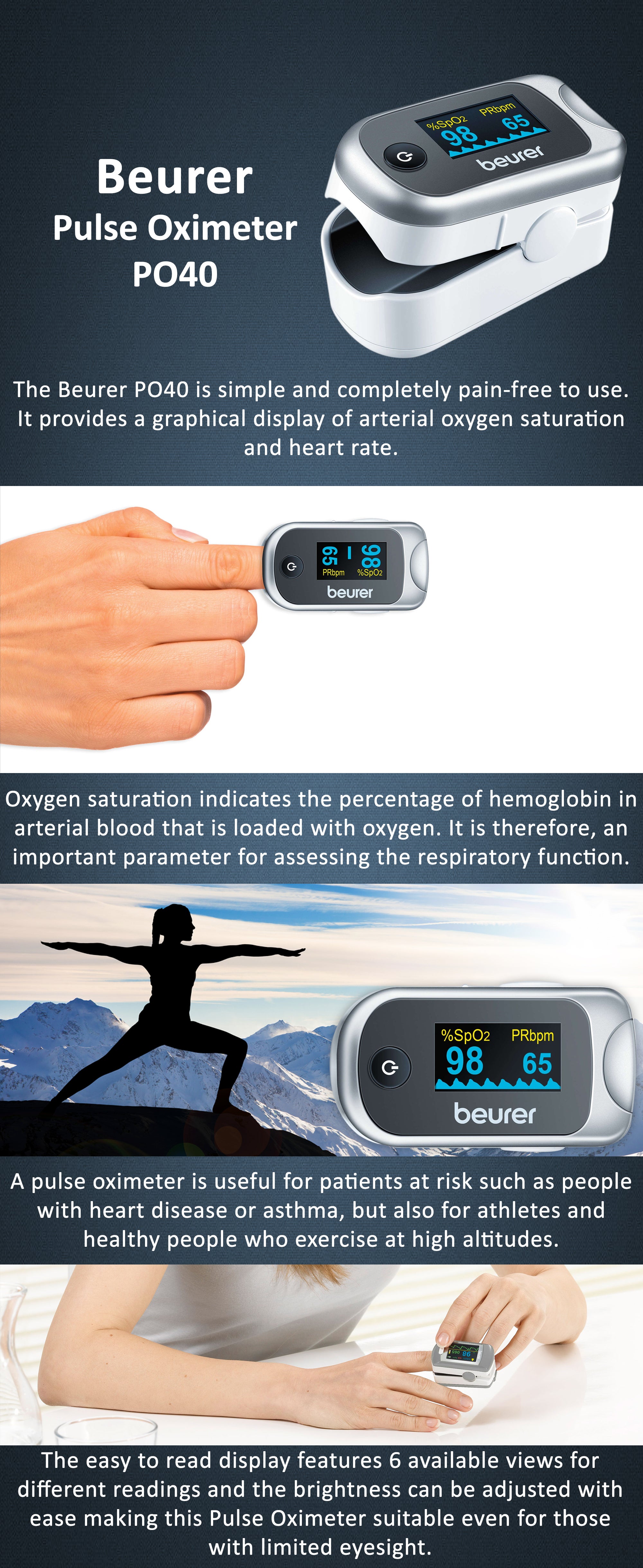 Pulse Oximeter PO40