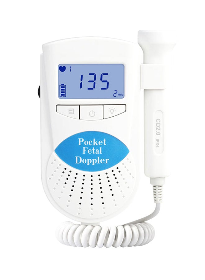 Portable Ultrasound Doppler Fetal Heart Rate Monitor