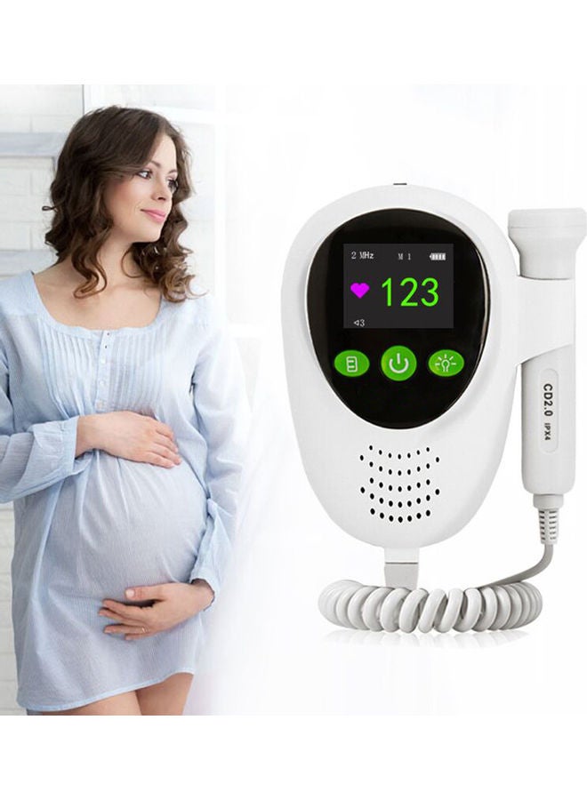 Potable Ultrasound Doppler Fetal Heart Rate Monitor