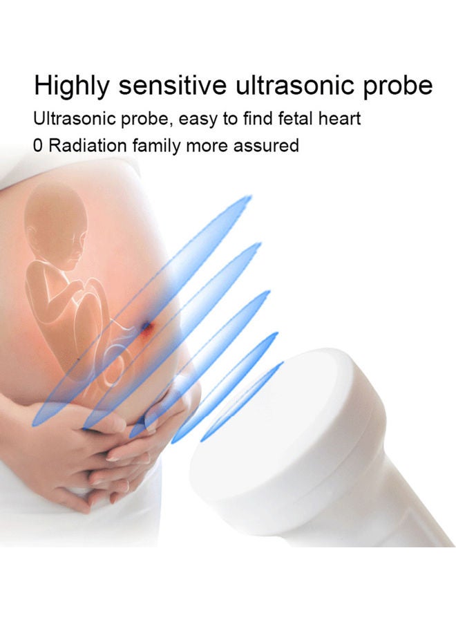 Potable Ultrasound Doppler Fetal Heart Rate Monitor