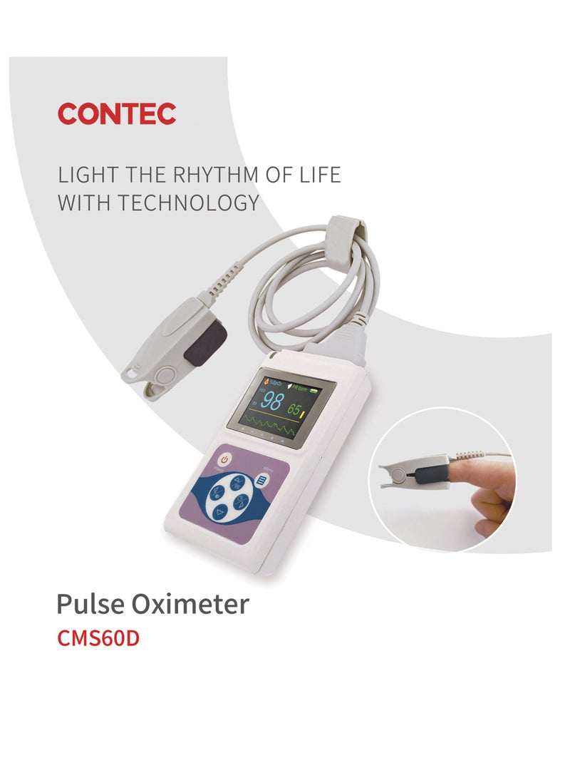 Digital Pulse Oximeter - Monitor Oxygen Saturation and Heart Rate