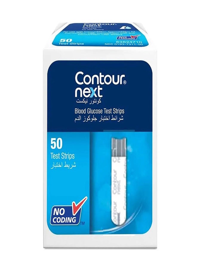 50-Piece Contour Next Test Strips Set