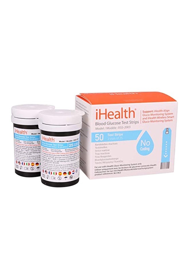 2-Piece Blood Glucose Test Strip Set