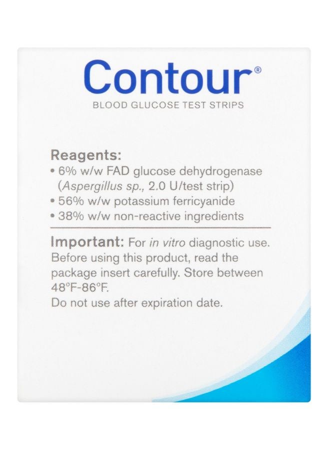 Contour Blood Glucose Test Strips -50 Stripes