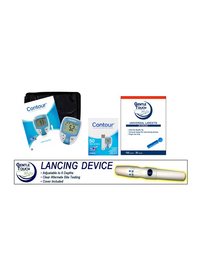 Bayer Diabetes Ascensia Contour Next Connected New Starter Kit