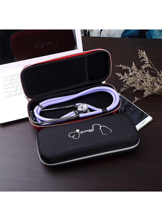 Portable Medical Stethoscope With Travel Carrying Case