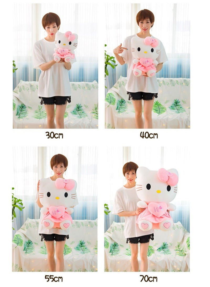 1-Piece Lovely Hello Kitty Cartoon Character Soft Stuffed  Toys