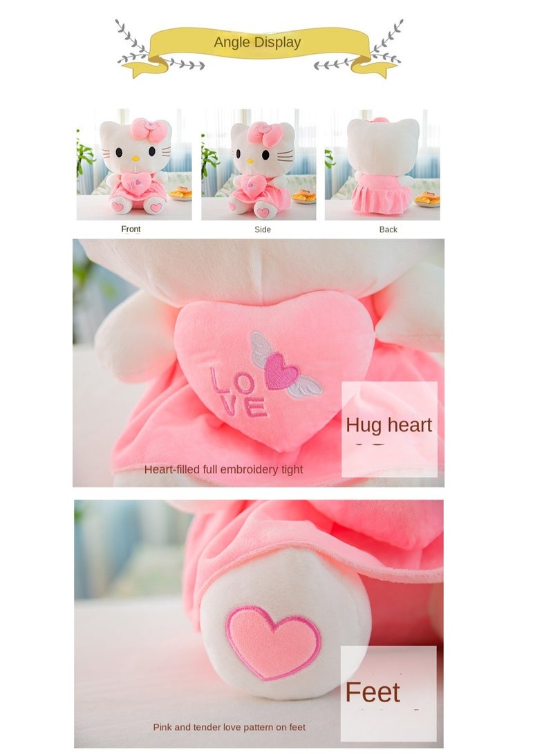 1-Piece Lovely Hello Kitty Cartoon Character Soft Stuffed  Toys