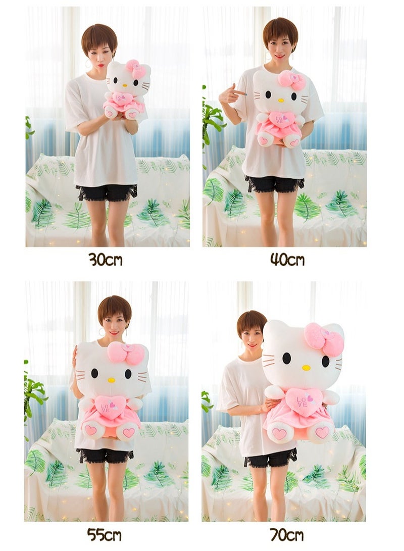 1-Piece Lovely Hello Kitty Cartoon Character Soft Stuffed  Toys