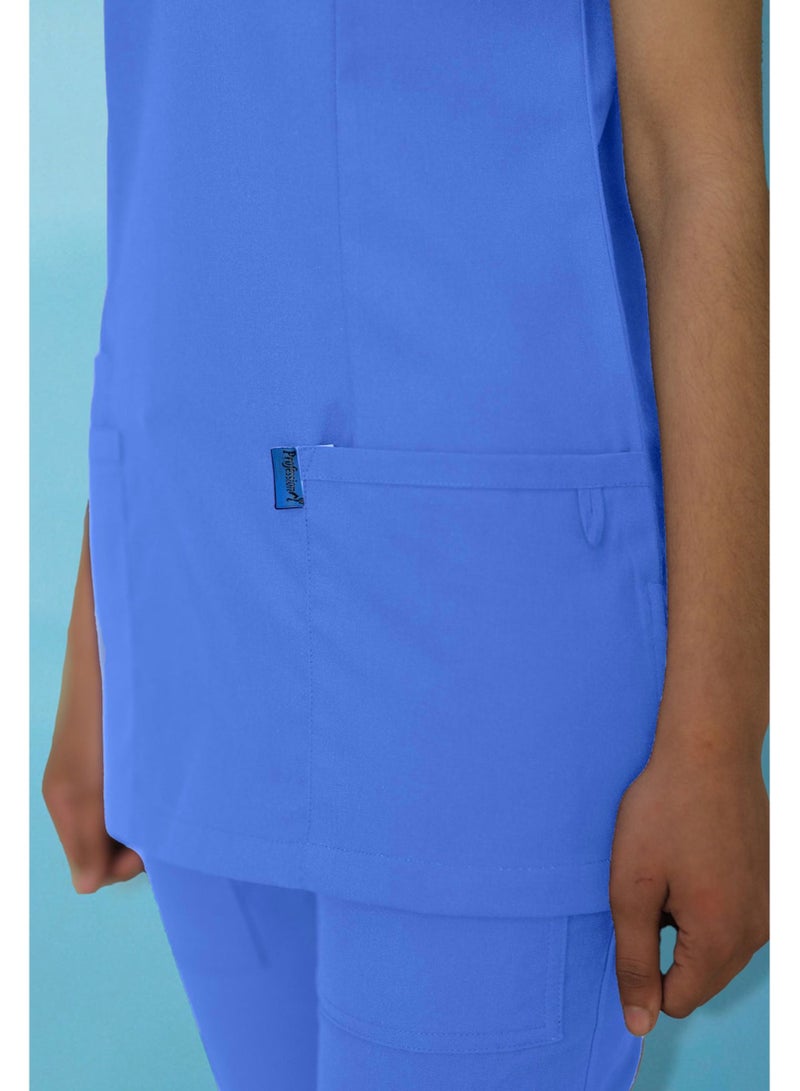 Medical Scrub Set | Unisex  V Overlap Neck OSLO Style Scrub Suit | Nursing Uniform Suit