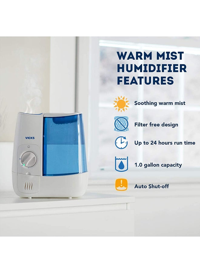 Warm Mist Humidifier VH 845, 3.8Ltrs Capacity