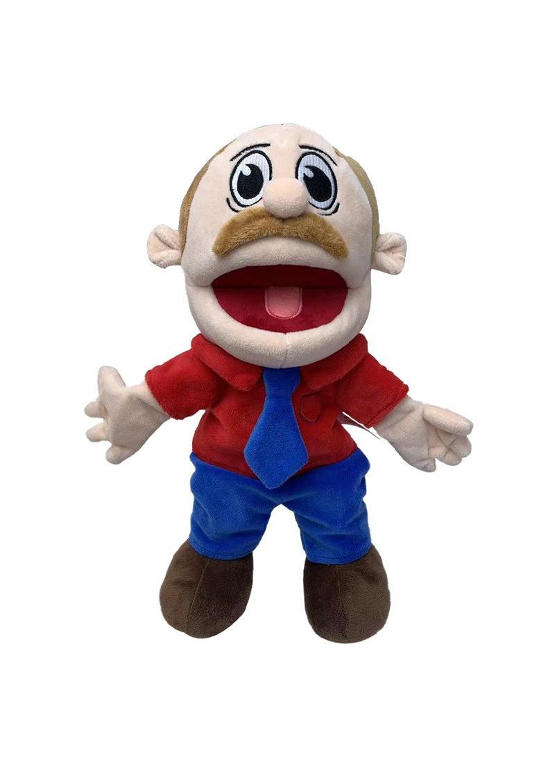 Jeffy Feebee Series Puppets Adoptive Father Plush Toy 40Cm