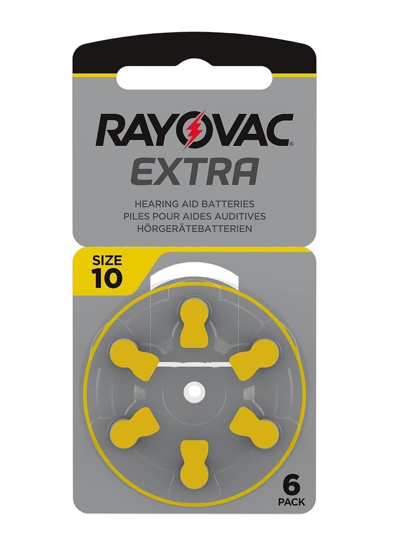 Rayovac - Hearing Aid Batteries - 10 Size - Pack of 60