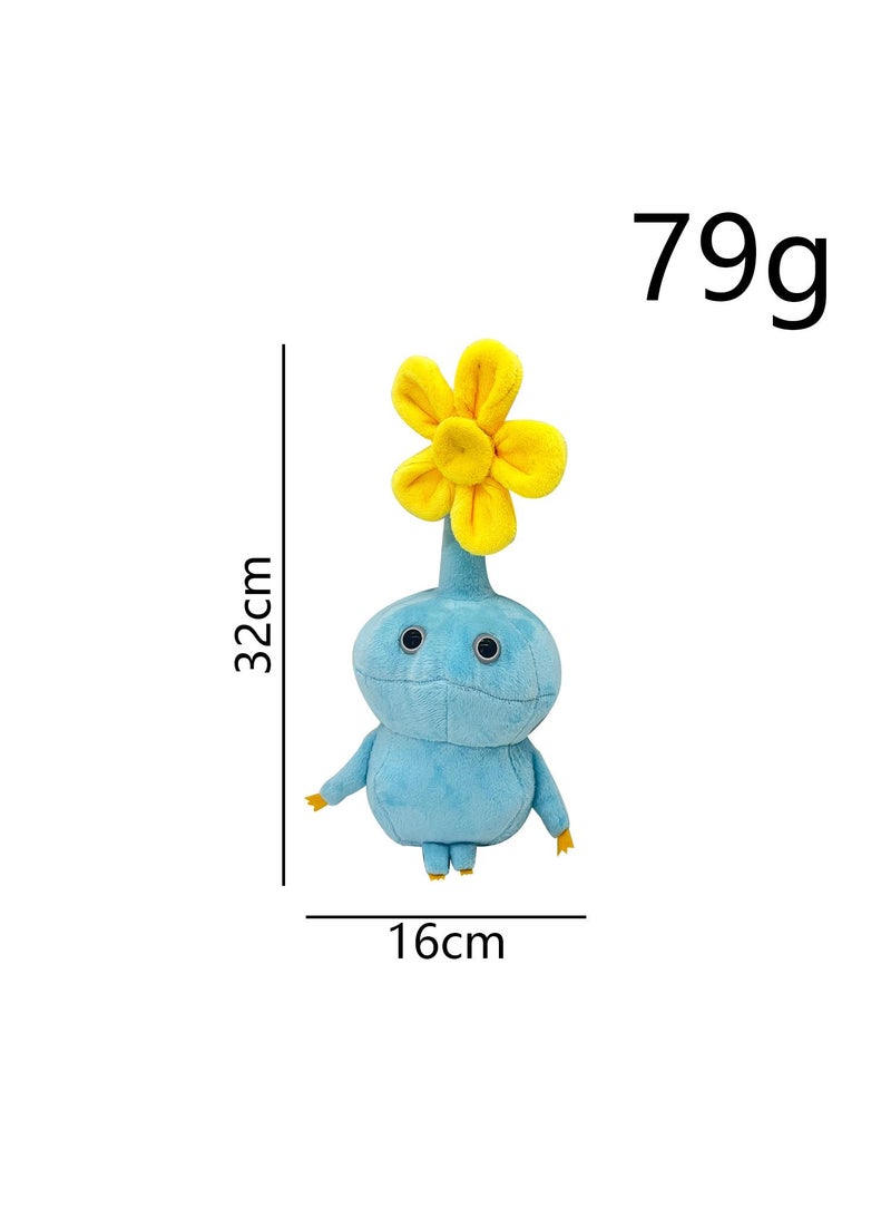 10 Pcs Ice Pikmin Plush Toy For Fans Gift Stuffed Figure Doll For Kids And Adults Great Birthday Stuffers For Boys Girls