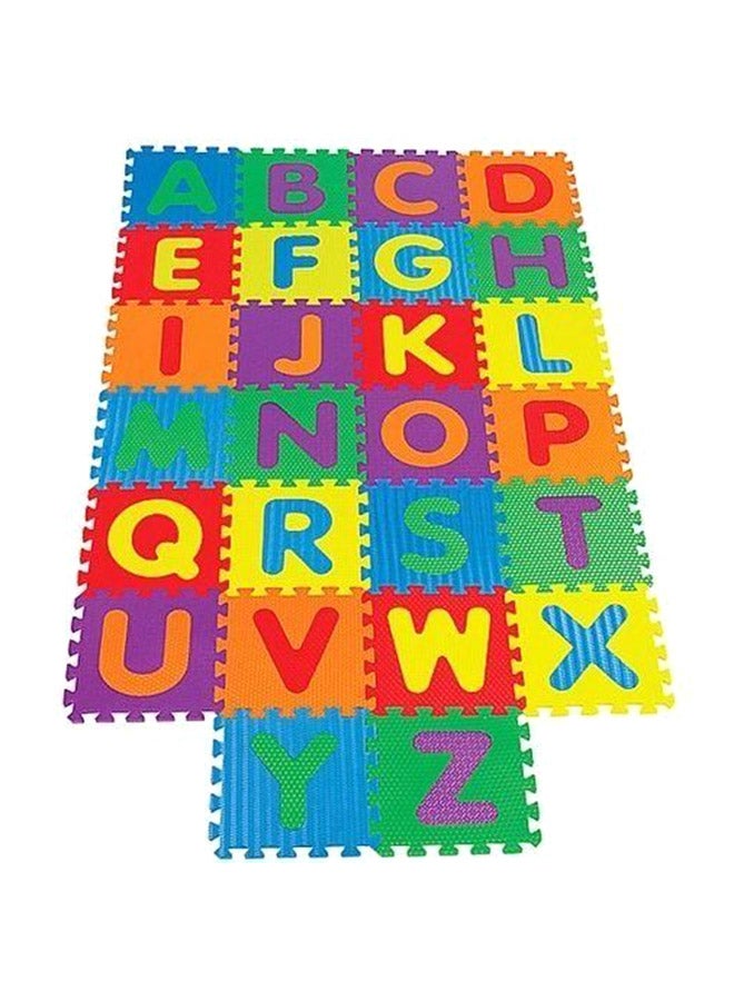 26-Piece Foam Alphabets Puzzle Play Mat Set inch