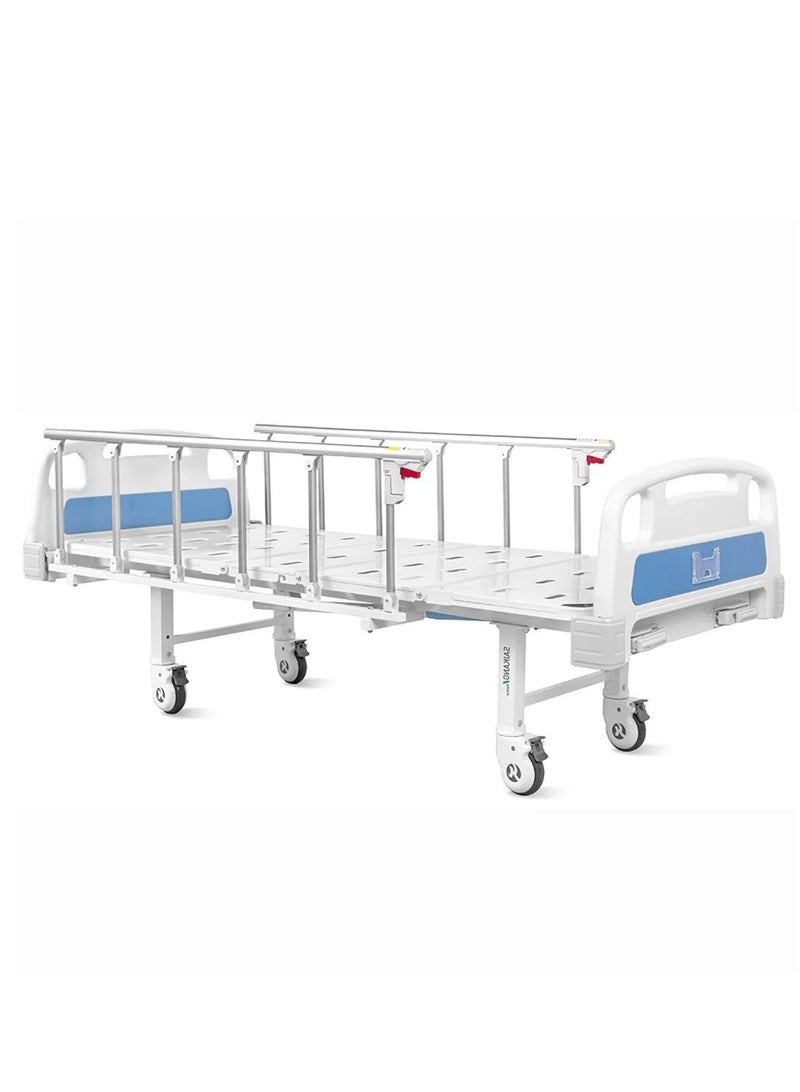 Double Crank Manual Hospital Bed