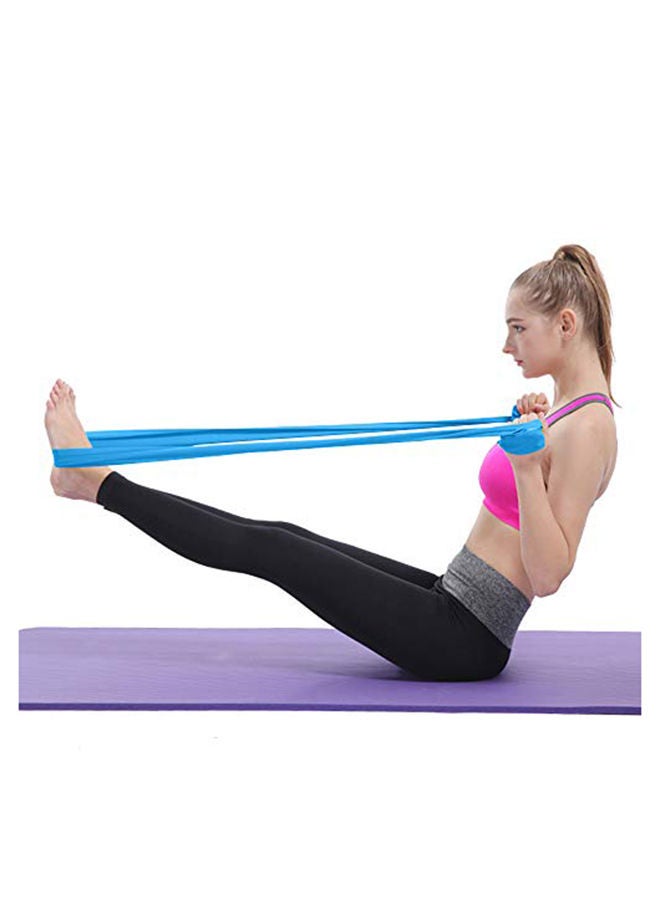 Resistance Bands Elastic Exercise Bands Set For Recovery, Physical Therapy, Yoga, Pilates, Rehab, Fitness, Strength Training