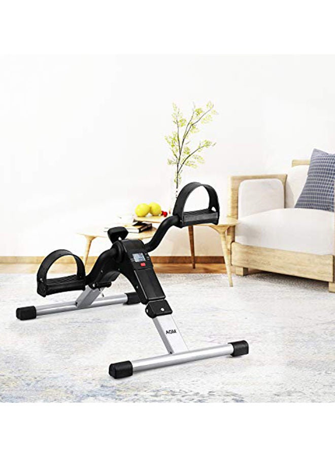 Folding Pedal Exerciser Machine Bicycle, Arm Leg While Sitting