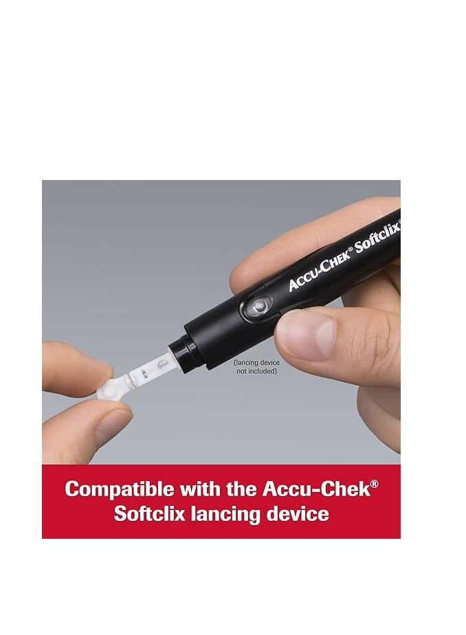 Accu-Chek Softclix Diabetes Lancets for Diabetic Blood Glucose Monitor-100 Lancets Pack