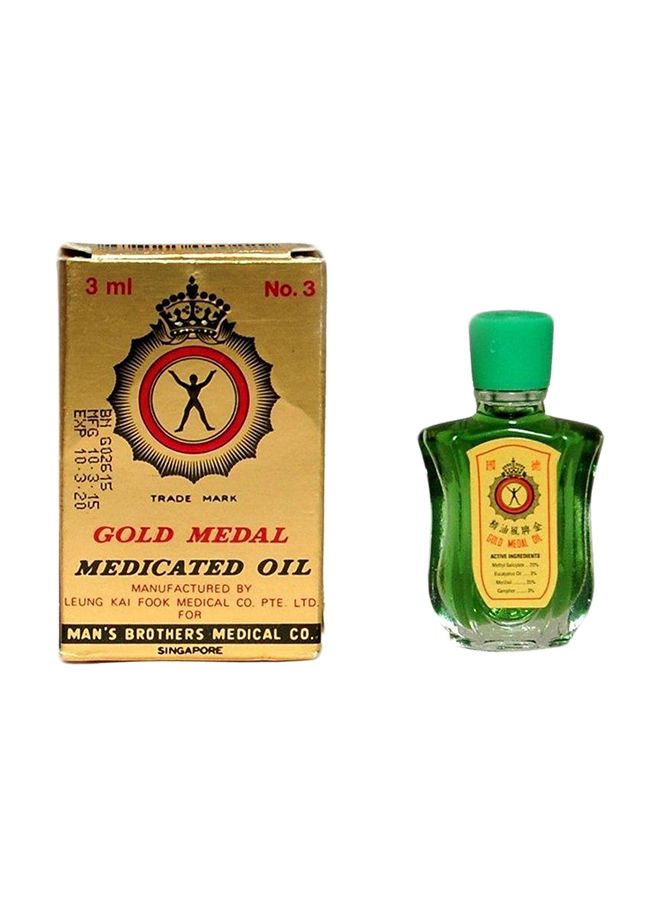 Pack Of 12 Gold Medal Medicated Pain Killer Oil