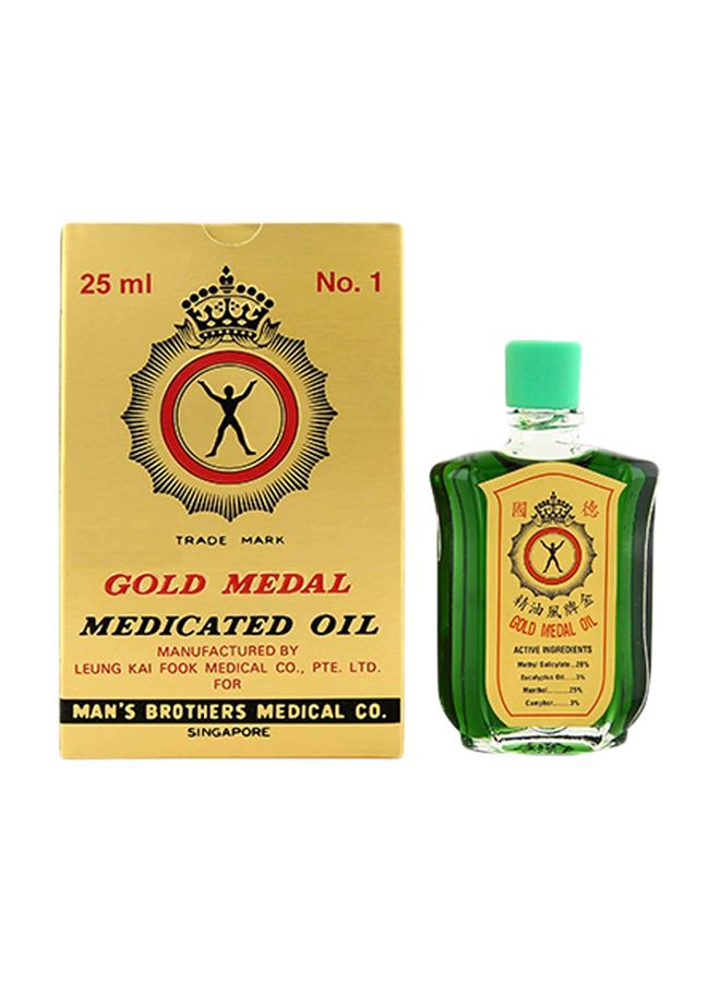 Pack Of 3 Gold Medal Medicated Pain Killer Oil