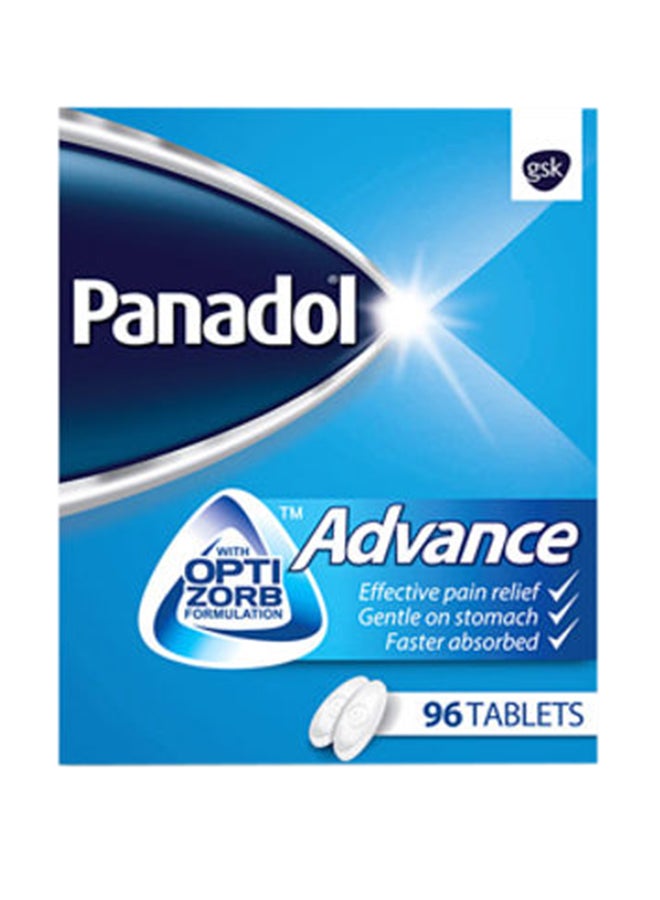 Advance Pain Relief  96 Tablets