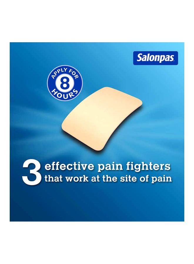 Pain Reliever Patch 140 Piece- 7.2 x 4.6CM
