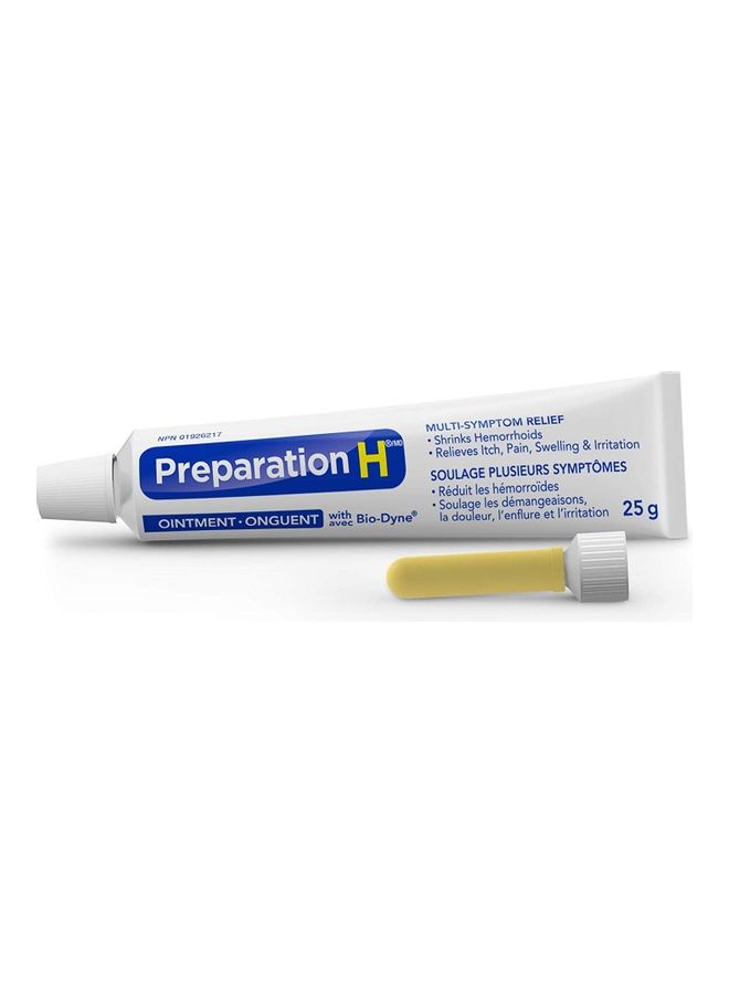 Preparation H Ointment (25 g) with Bio-Dyne, Multi-Symptom Hemorrhoid Pain Relief
