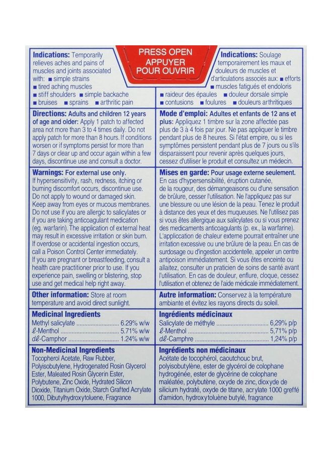 Patches 140 Pieces- 6.5 X 4.2 Cm