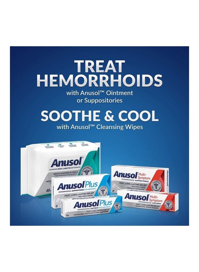 Anusol Cream Hemorrhoidal Ointment Relief 30g