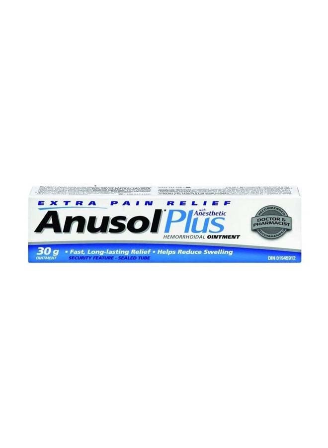 Anusol Plus Hemorrhoidal Ointment Treatment 30 g Tube