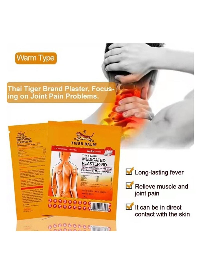 Pack of 5 Pain Relief Medicated Warm Plaster