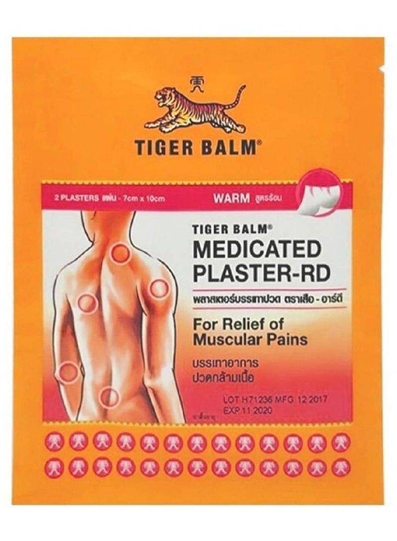 Pack of 5 Pain Relief Medicated Warm Plaster