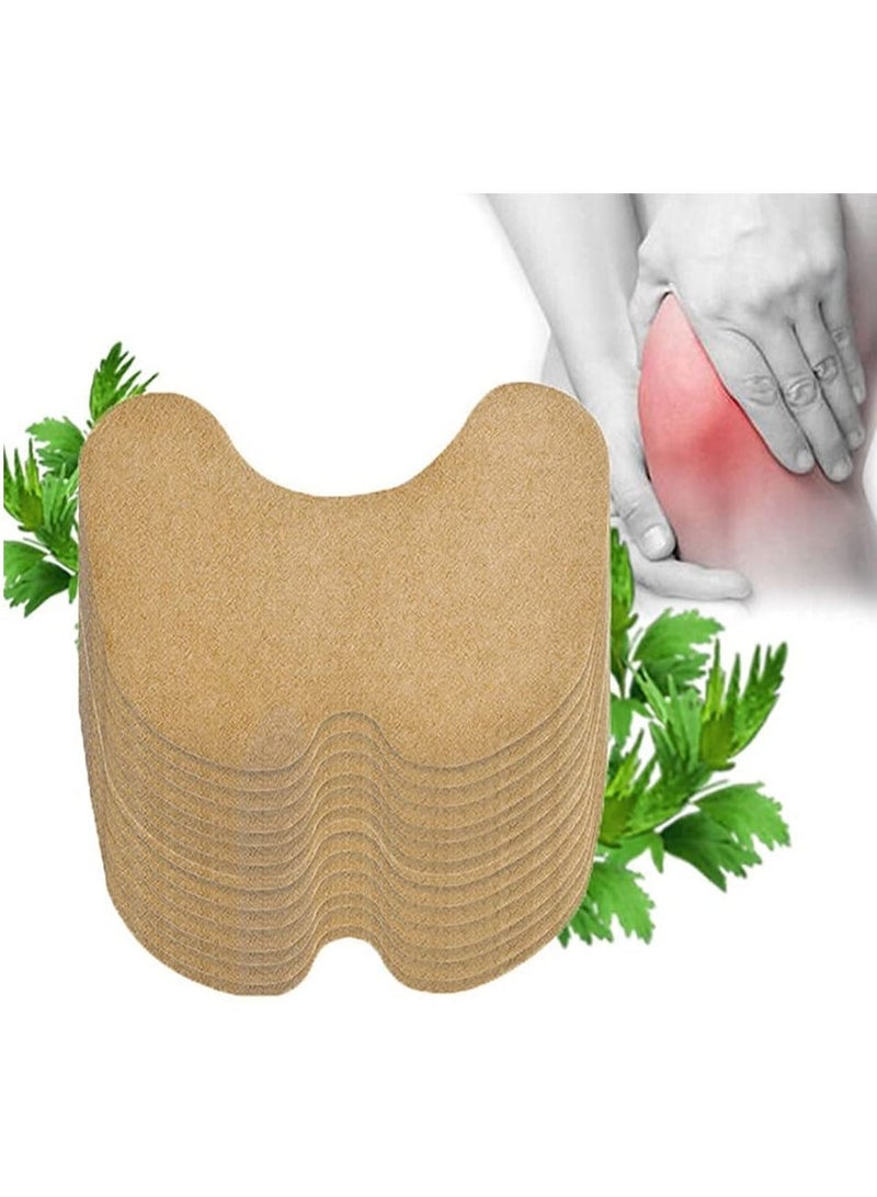 12pcs/ 1x bag New Knee Plaster Sticker Wormwood Extract Knee Joint Ache Pain Relieving Paster Knee Rheumatoid Arthritis Body Patch