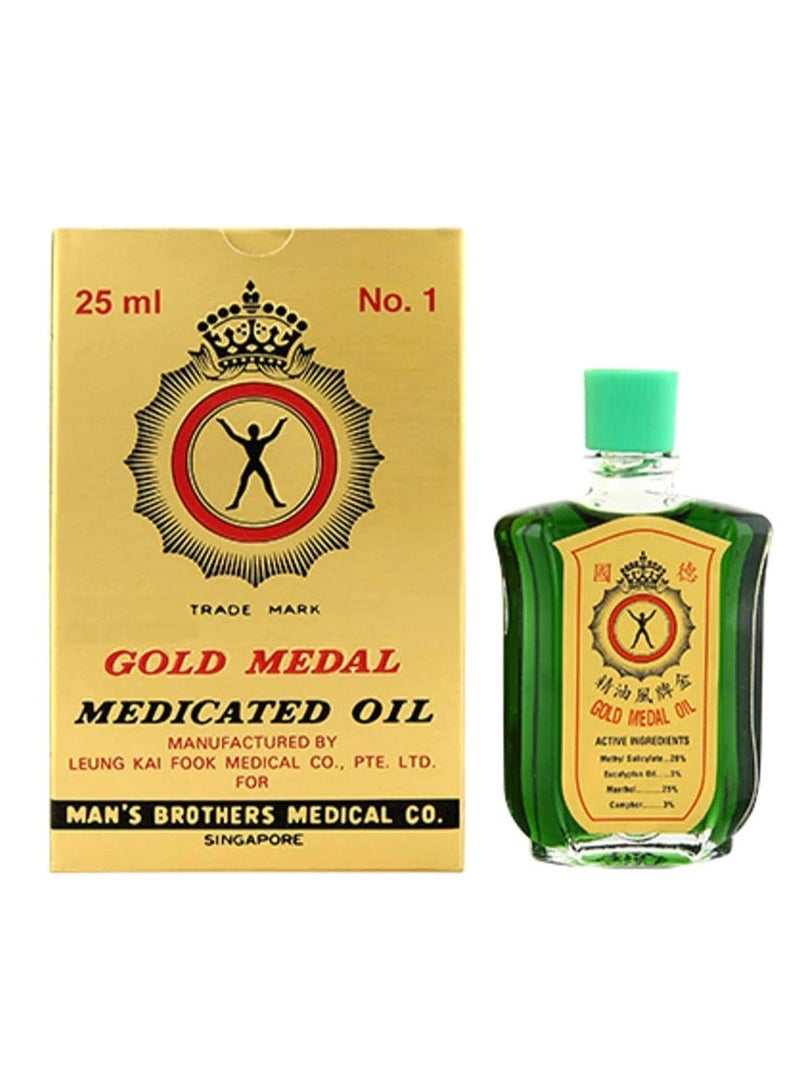 Medicated Oil 25 ml Pack Of 6