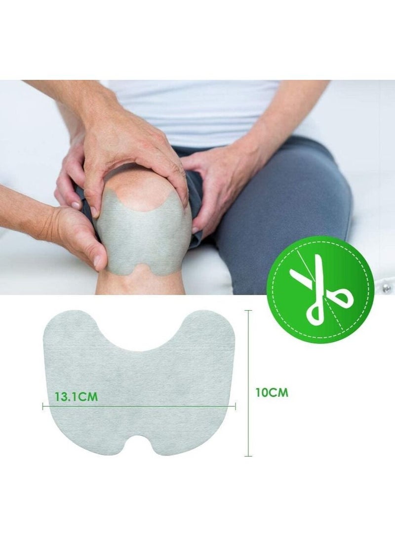 Knee Pain Relief 72 Count Pain Relief Patches Heat Analgesic and Inflammatory Patch Long Lasting Joint Pain Relief for Arthritis Muscle Neck Joint Tendonitis Sports Strains and Sprains