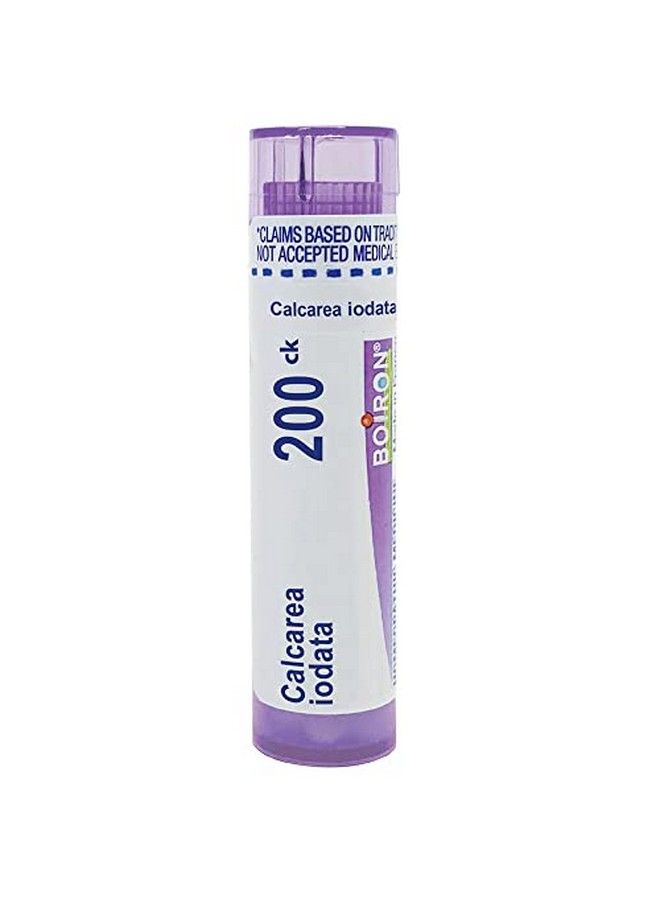 Calcarea Iodata 200Ck For Cough Triggered By Damp Cold 80 Pellets