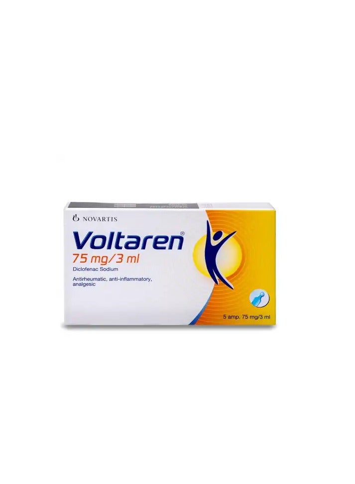 Voltaren 75 mg Ampoule 5pcs 3 ml