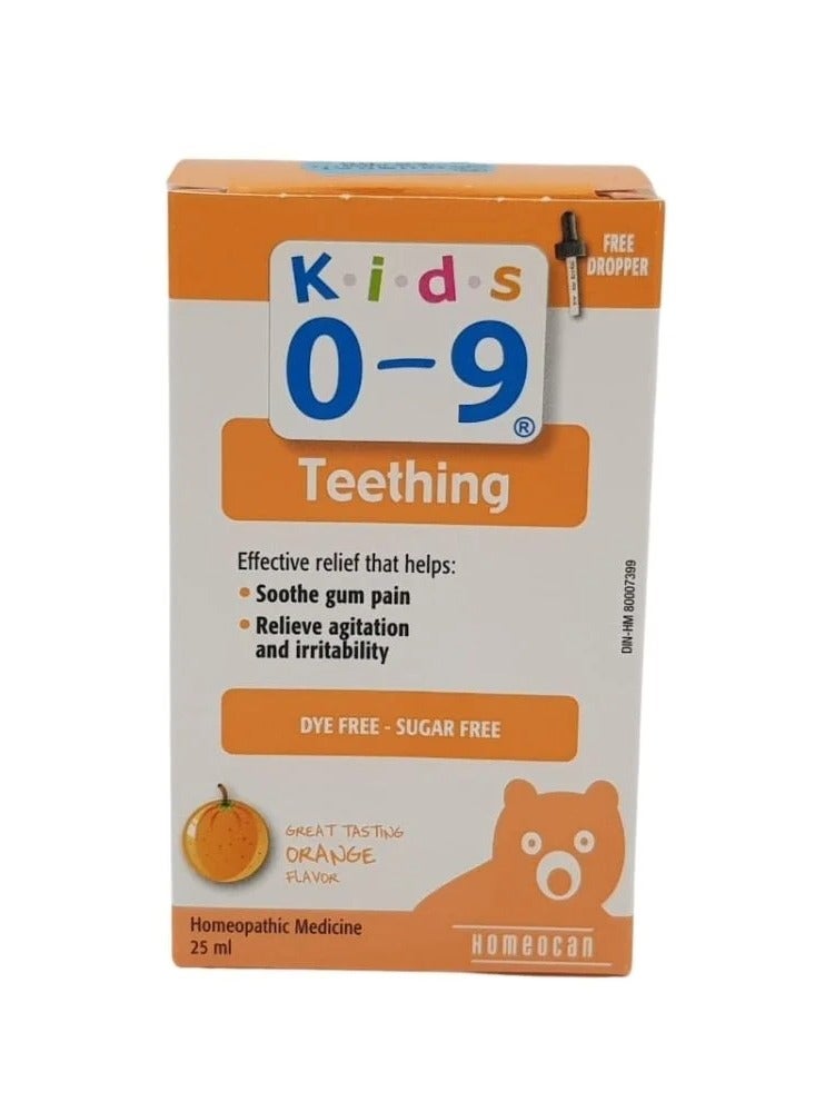 kids 0-9 Teething syrup 25 mL